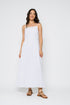 Marilyn-Eyelet Trim Sun Dress